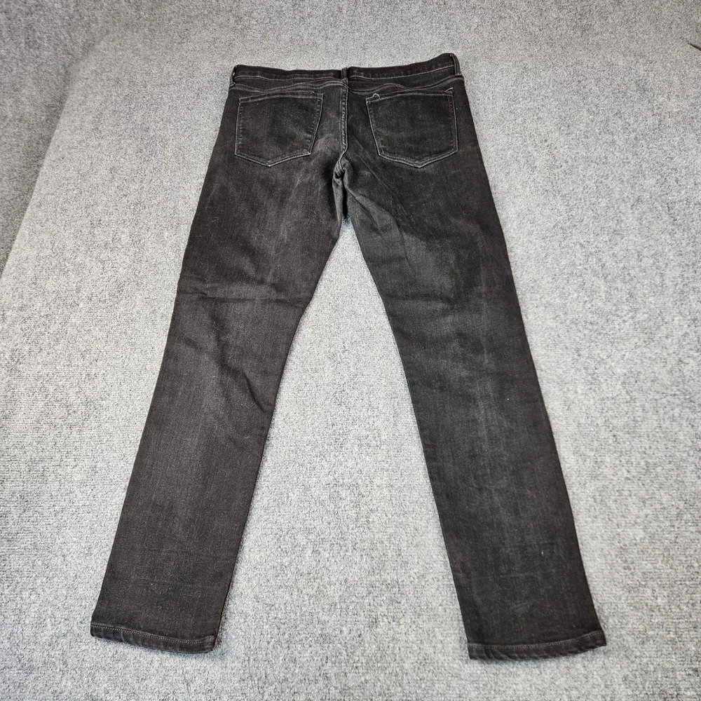 Banana Republic Premium Denim Skinny Jeans Mens Black Stretch RN 54023